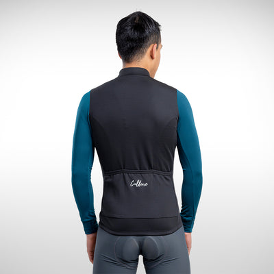 Jersey Manga Larga Azul