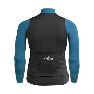 Jersey Manga Larga Azul
