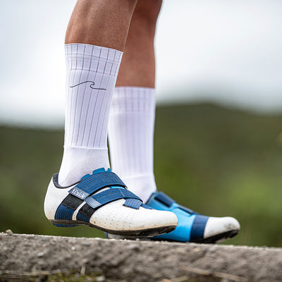 Medias Ciclismo aero blanca