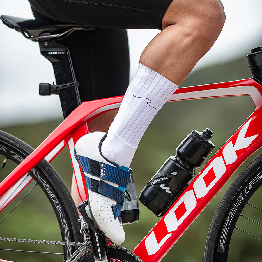 Medias Ciclismo aero blanca
