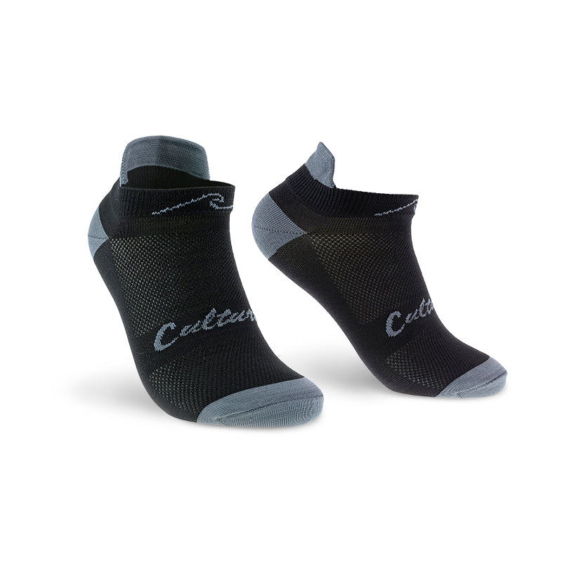 Medias Running negro y gris